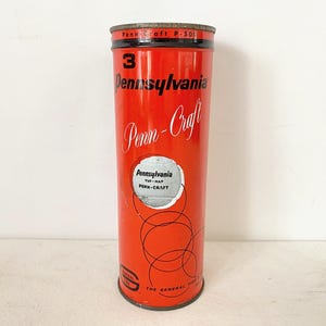 Vintage Penn Tennis Balls Can: 1960s Unopened Collectible