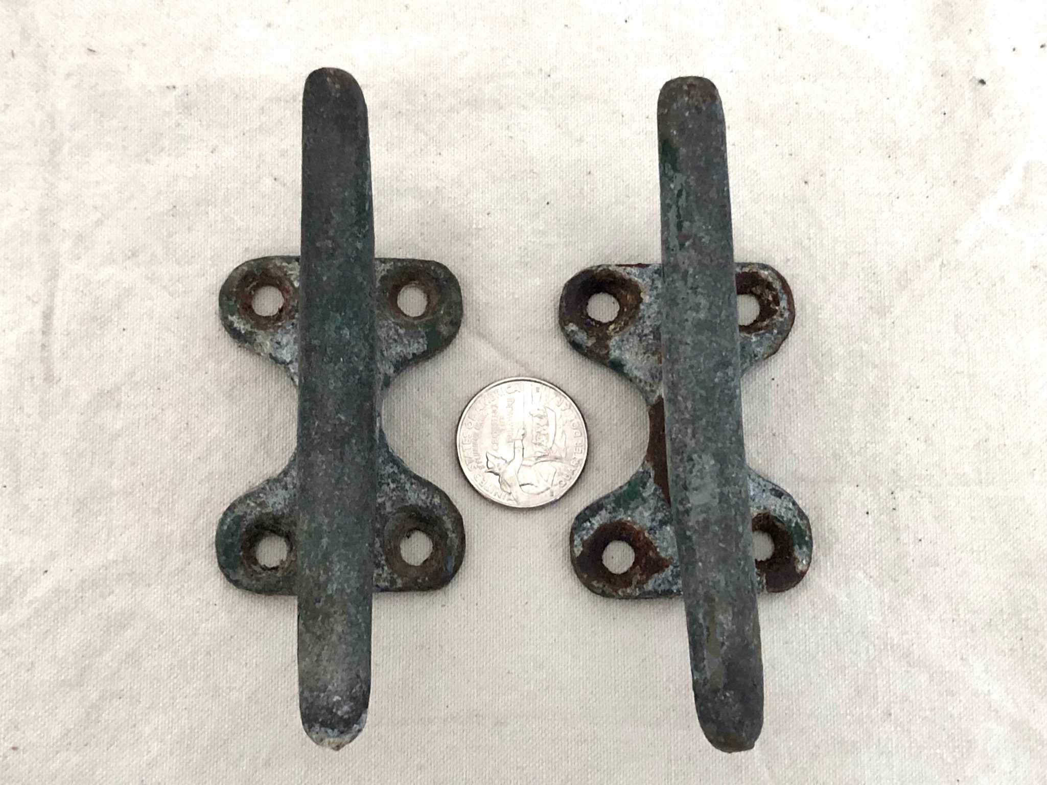 Boat Docking Cleat Vintage Ship Cleat Lot of 2 Nautical Etsy