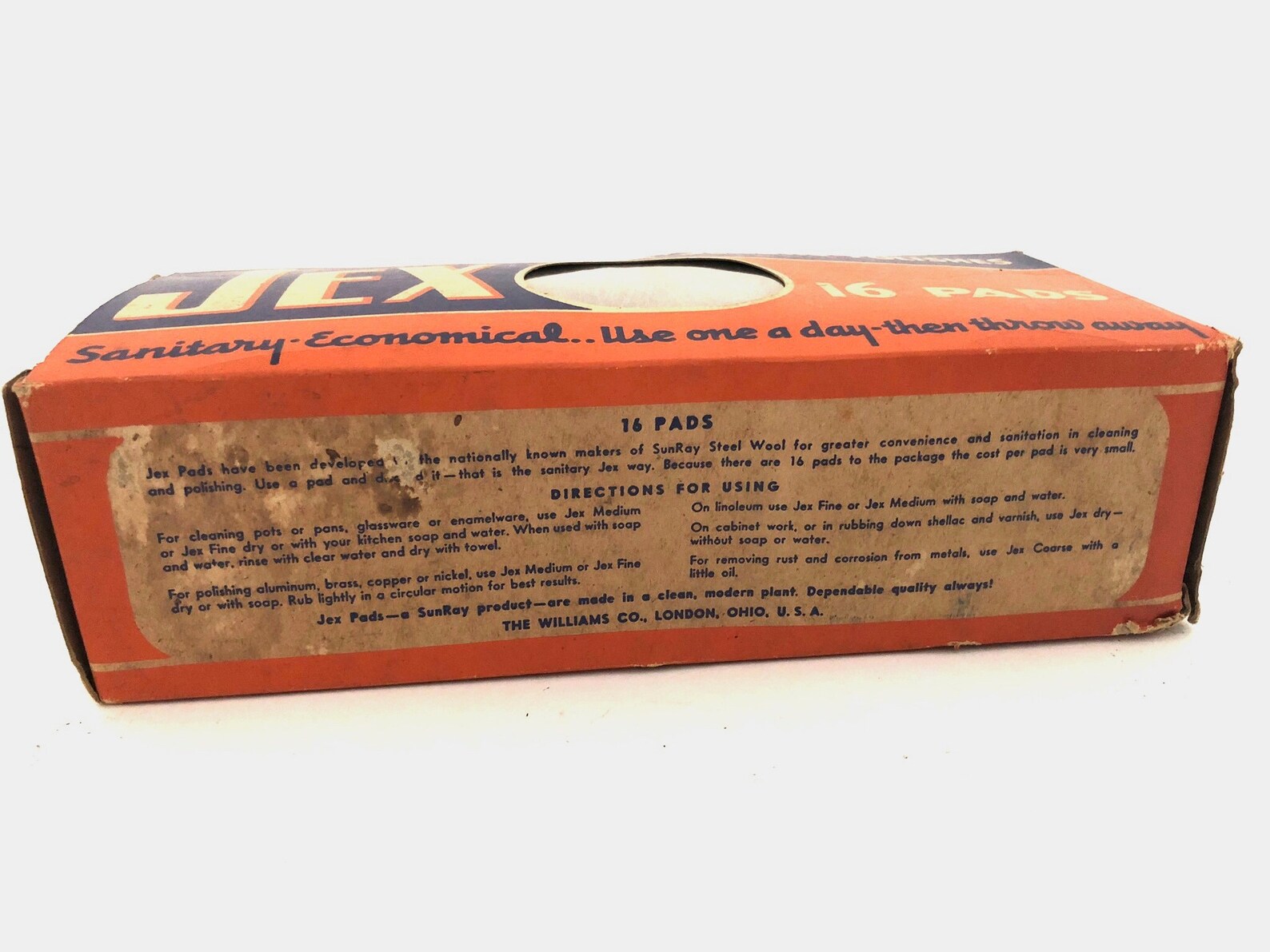 Jex Steel Wool Pads Vintage Jex Kitchen Steel Wool Pads Etsy