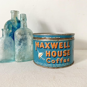 Vintage Maxwell House Coffee Can - Etsy