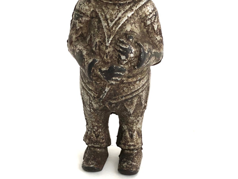 Cast Iron Clown Coin Still Bank Vintage Clown Bank by A.C Collectible Metal Coin Bank Williams