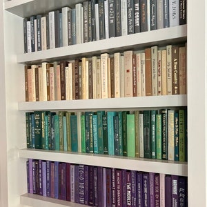 Secret Door Books | Trimmed Book Spines™ (Wood Panel) | DIY Custom Wall Art Gallery | Faux Fake Facade | Hidden Storage | Made w Real Books!