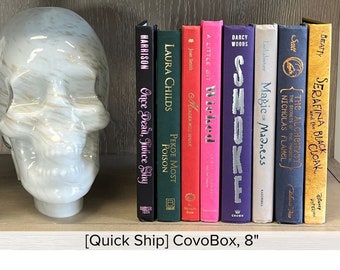 Halloween CovoBox— Hidden Storage Secret Book Box Electronics Hider for Hiding Spooky Things or Not Scary Items Too | Made w Real Books