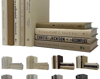 Real Books by Color® | Office or Home Decor, Wedding Display, Photo Prop, Staging, Shelf Decoration, Interior Designer | PRICE is PER 1 BOOK