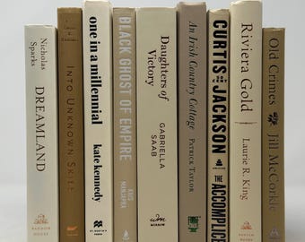 Real Books by Color® | Office or Home Decor, Wedding Display, Photo Prop, Staging, Shelf Decoration, Interior Designer | PRICE is PER 1 BOOK