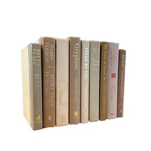 Real Books by Color® | Office or Home Decor, Wedding Display, Photo Prop, Staging, Shelf Decoration, Interior Designer | PRICE is PER 1 BOOK