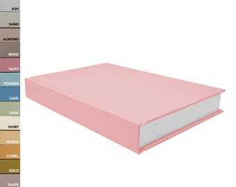 Livres à couverture rigide vierges CovoBook™ | Véritables livres à couverture rigide pour la décoration de la maison ou du bureau, la mise en scène, la présentation sur une étagère ou une table