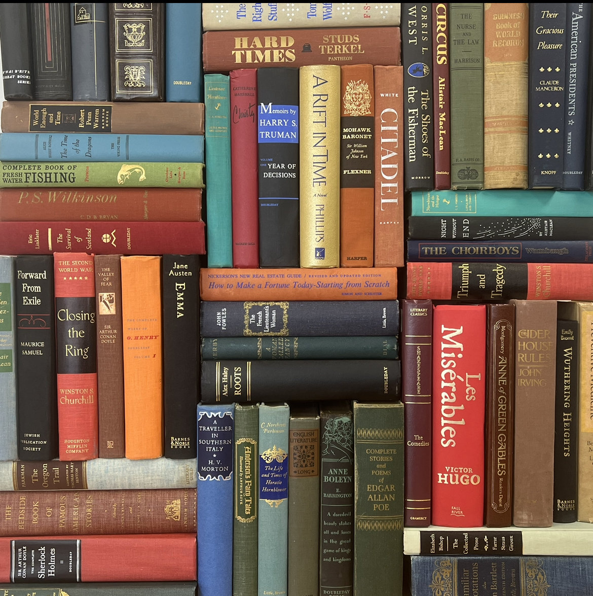 Real Vintage Books | Office or Home Decor, Wedding Display, Photo Prop, Staging, Shelf Decoration, Interior Designer | PRICE is PER 1 BOOK