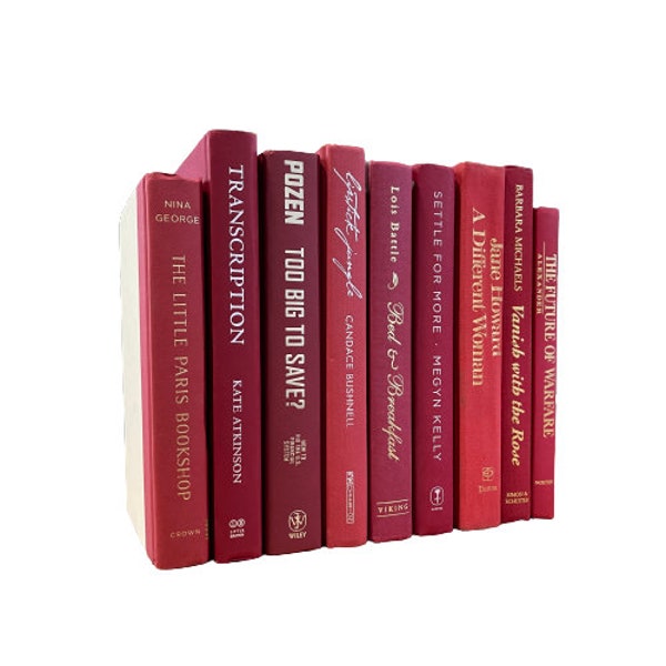 hardcover books for display Real Books by Color™ | Office or Home Decor, Wedding Display, Photo Prop, Staging, Shelf Decoration, Interior Designer | PRICE is PER 1 BOOK