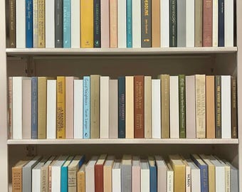 Real Books by Color® + CovoBook Custom Book Set | Office Home Decor, Wedding Display, Photo Prop, Staging, Shelf Decoration, Interior Design