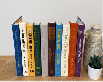CovoBox— Hidden Storage Secret Book Box Electronics Hider | Hide Router, Cable Modem, Cords, Plugs, Outlets, Money, Docs | Made w Real Books