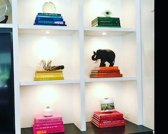 Coffee Table Book: by Color | Oversized Books | Entry Table, Console, Buffet, Bar Cart, Prop, Office Home Decor | Price is PER BOOK