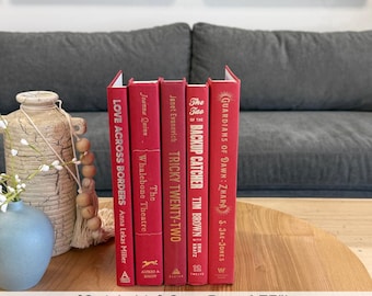 CovoBox— Hidden Storage Secret Book Box Electronics Hider | Hide Router, Cable Modem, Cords, Plugs, Outlets, Money, Docs | Made w Real Books