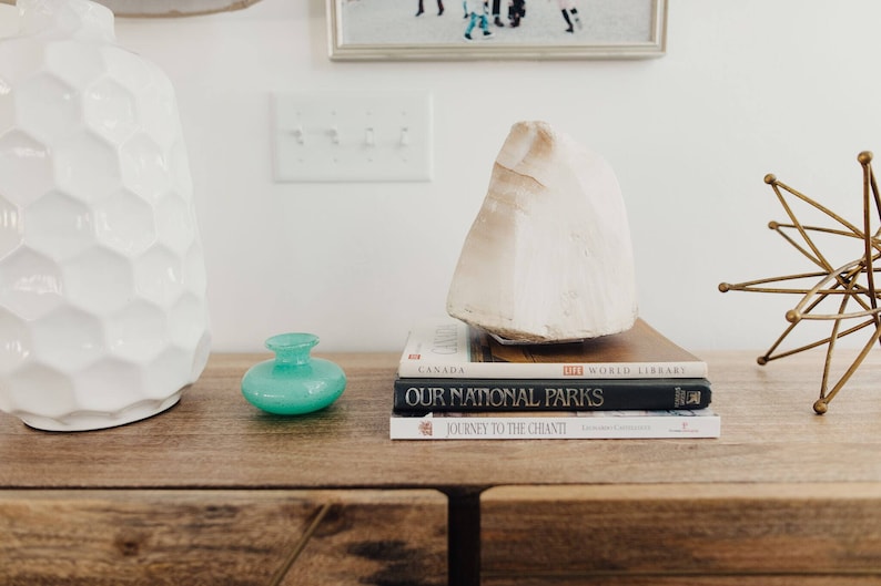 Coffee Table Book by Color Oversized Books Entry Table Etsy