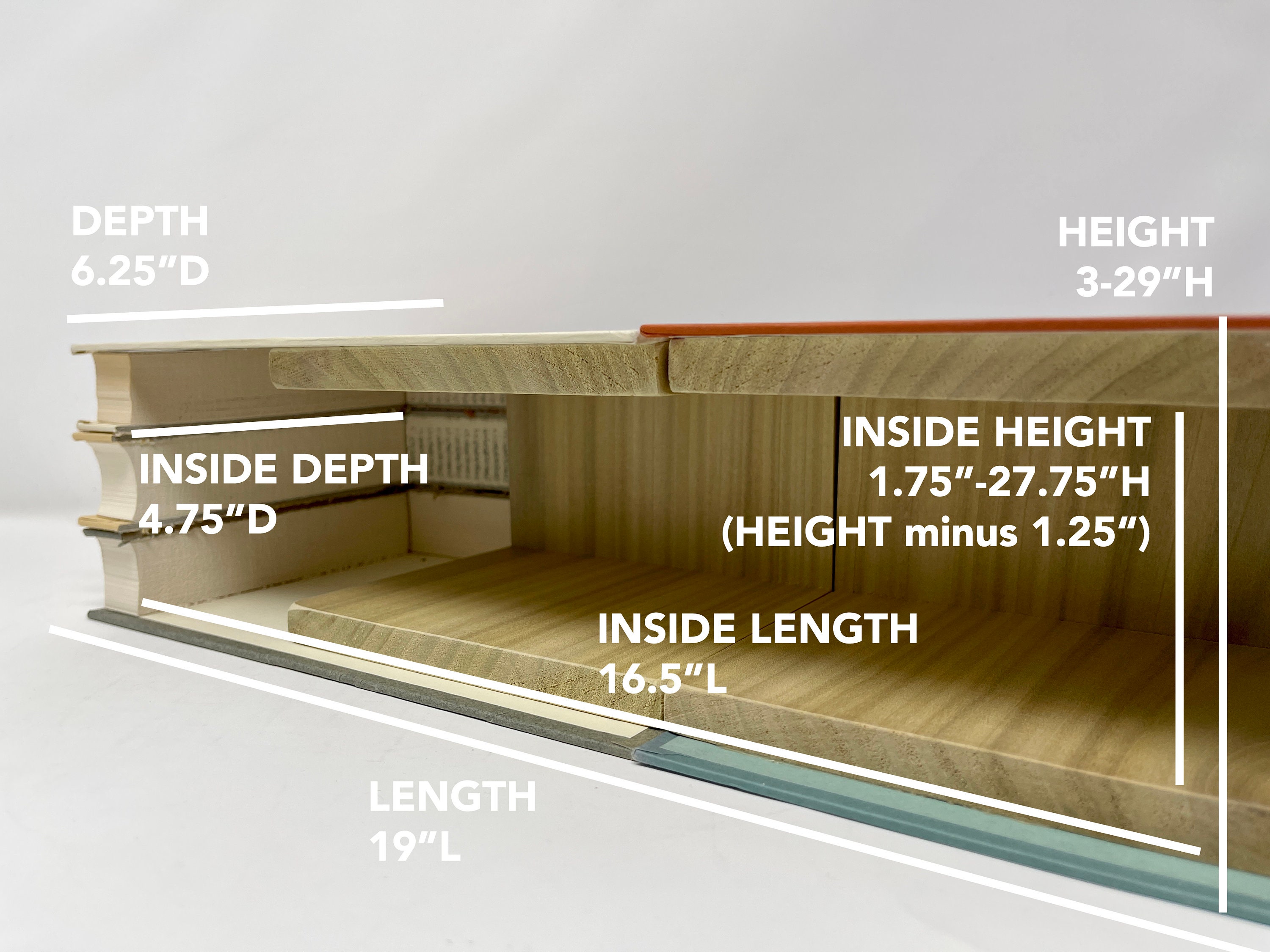Double Covobox V2™ Electronics Hider | Hidden Storage | Hide