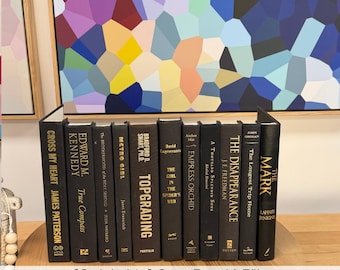 CovoBox — Coffret secret de rangement dissimulé dans des livres | Cachez routeur, modem câble, câbles, prises, argent, documents | Fabriqué avec de vrais livres