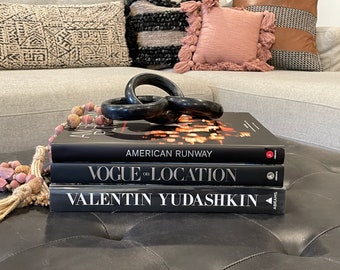 Coffee Table Book: Fashion Titles | Oversized Books | Entry Table, Console, Buffet, Wedding, Photo Prop, Office, Home Decor, Vogue, Designer