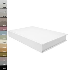 CovoBook™ Blank Hardcover™ | Real Blank Hardback Books for Home or Office Décor, Staging, Photo Prop, Shelf or Table Display