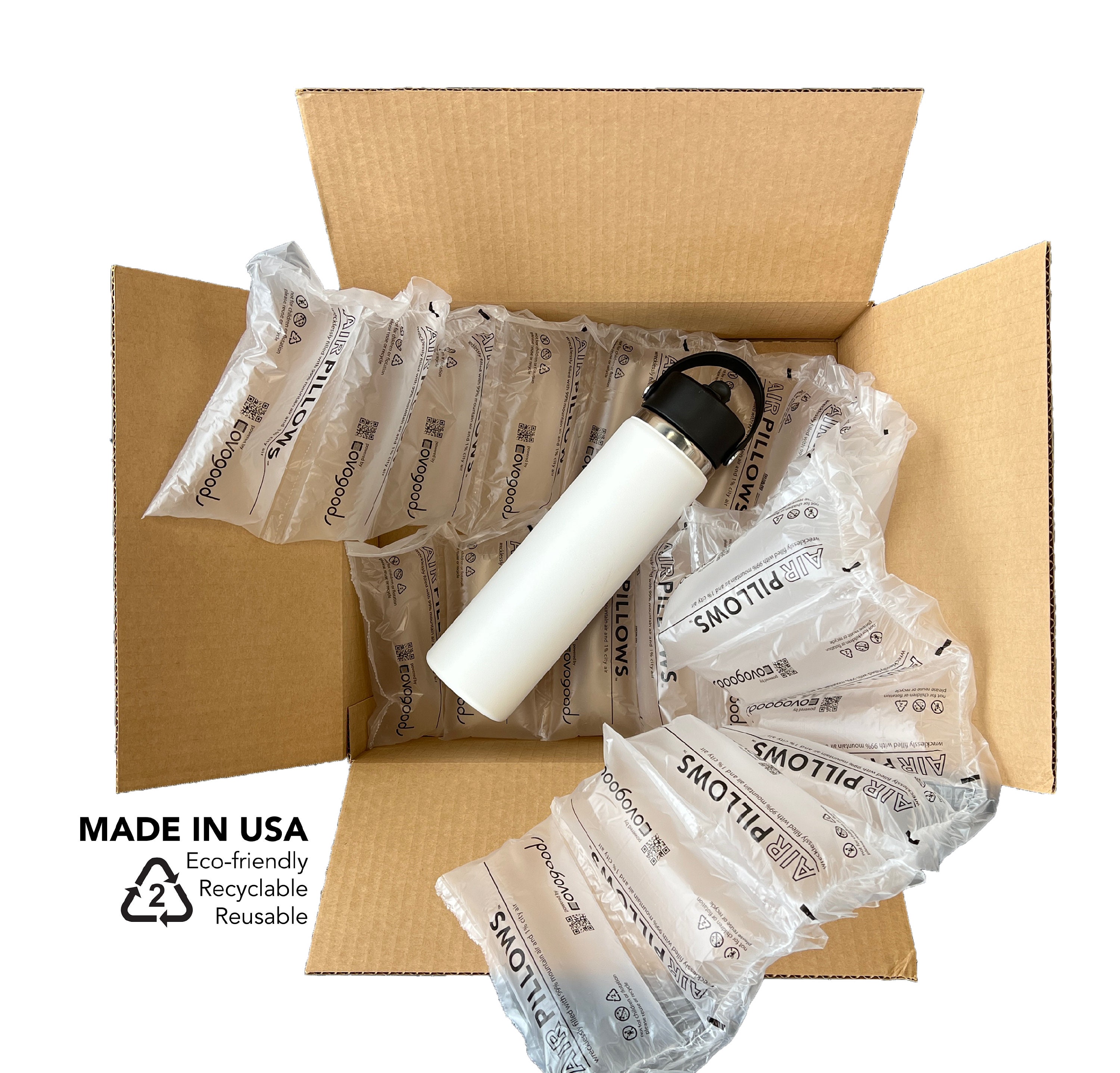 Air pillows for clearance shipping