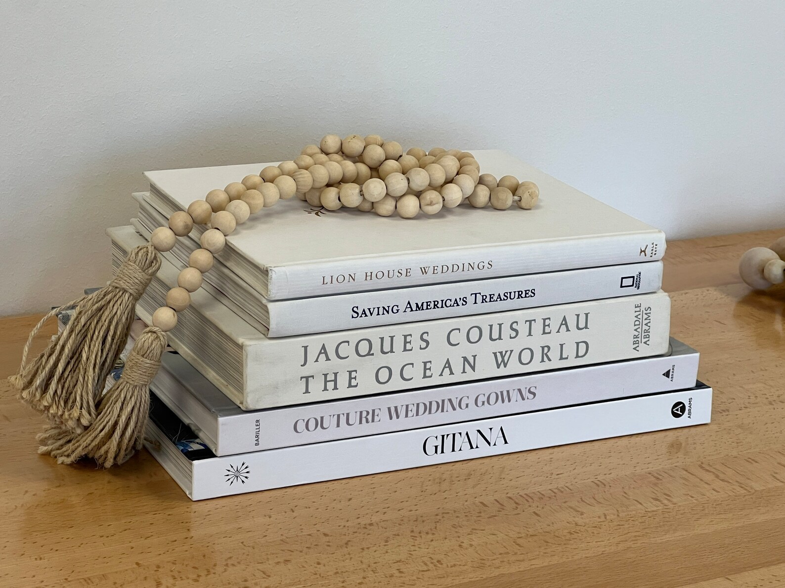 White Coffee Table Book: Extra Large Tall White Books by Title ...