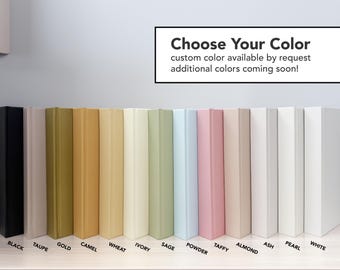 Livres à couverture rigide vierges CovoBook™ | Véritables livres à couverture rigide pour la décoration de la maison ou du bureau, la mise en scène, la présentation sur une étagère ou une table