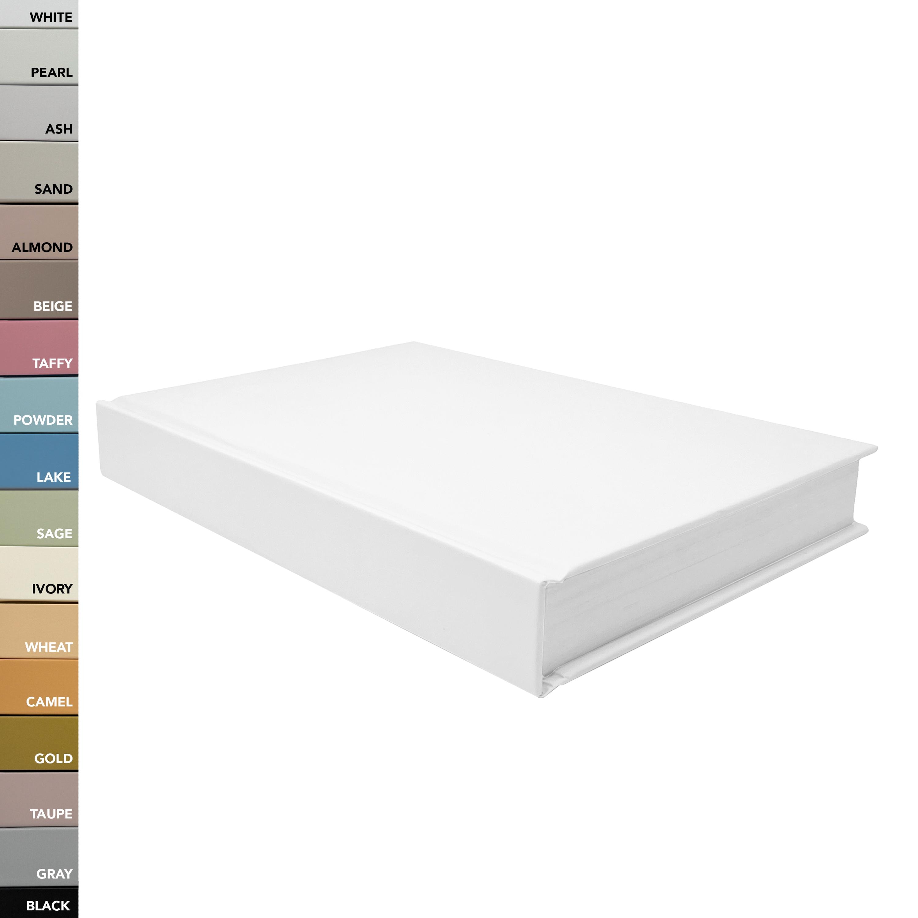 CovoBook™ Blank Hardcover™ | Real Blank Hardback Books for Home or Office Décor, Staging, Photo Prop, Shelf or Table Display