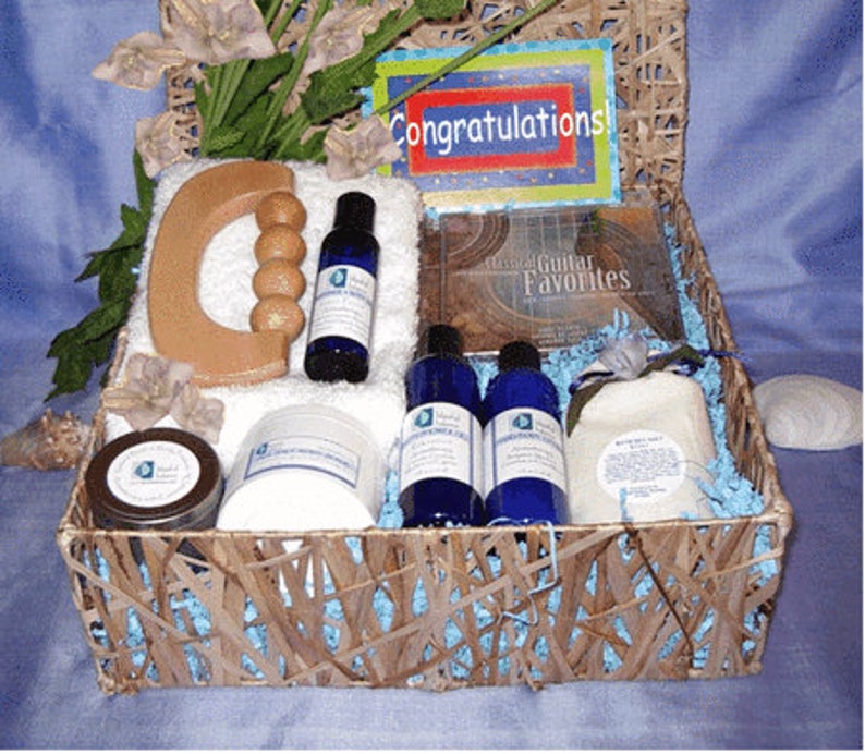 Congratulations Spa Gift Basket Etsy