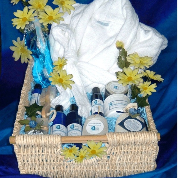 Spa Gift Basket With Bath Robe 60+ Gift Ideas for 2024