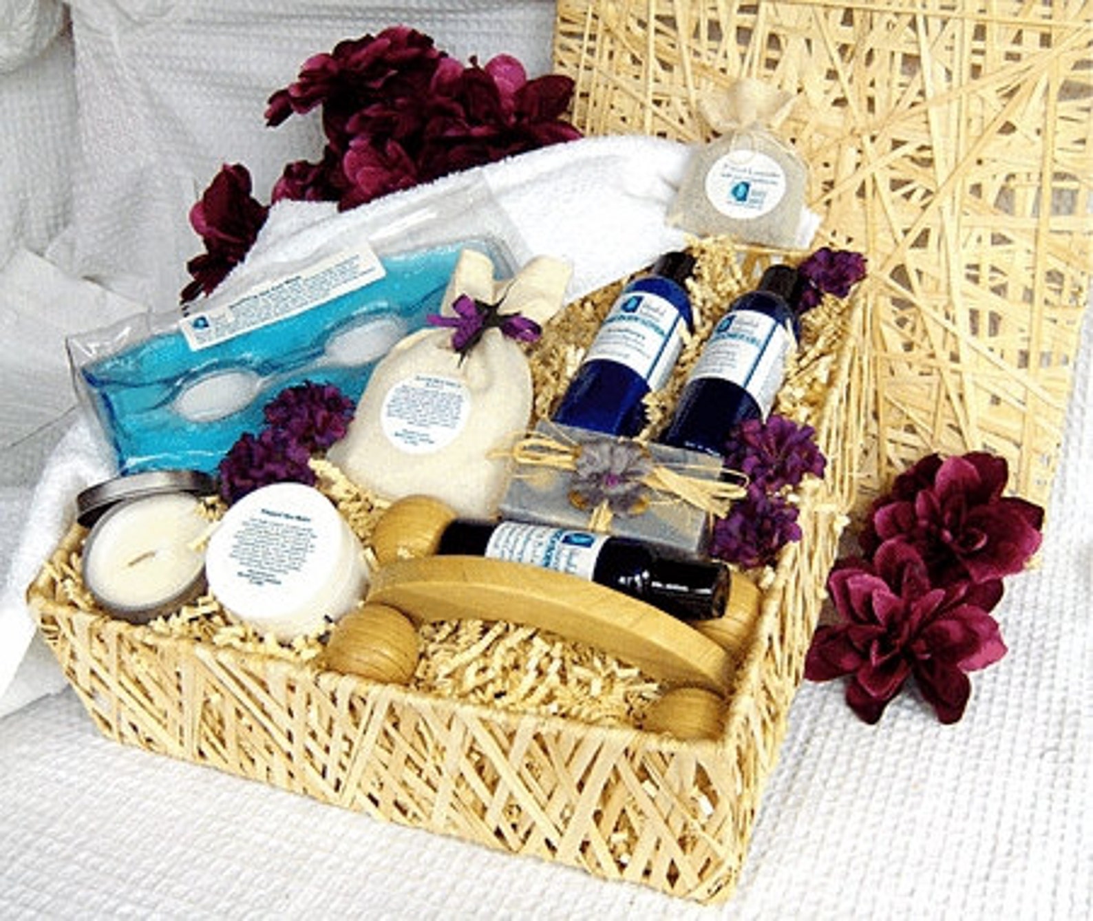 Sympathy Spa Gift Basket Etsy
