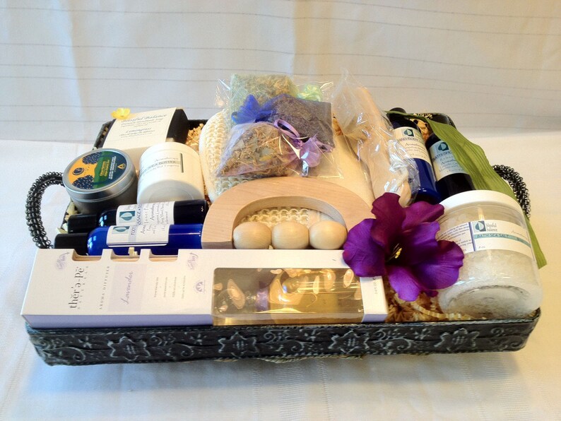 Zen Spa Retreat Gift Basket Etsy