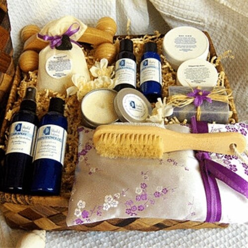 Spa Gift Basket for Women Etsy