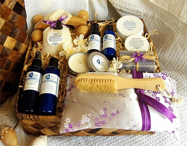 Relaxation Spa Gift Basket Etsy