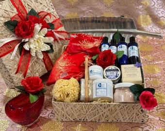 Valentine's Day Spa Gift Basket