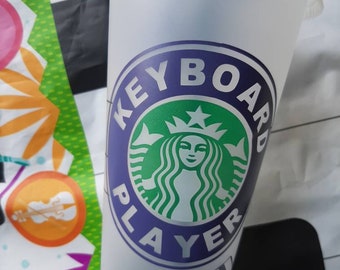 Starbucks  Reusable "Keyboard Player" venti cup