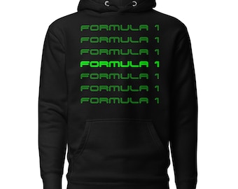 Formula 1 Kick Sauber Racing Team Black Grand Prix Unisex Hoodie