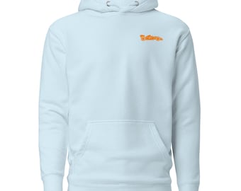 Formula 1 McLaren Racing Team Light blue with papaya orange Grand Prix Sunday Unisex Hoodie