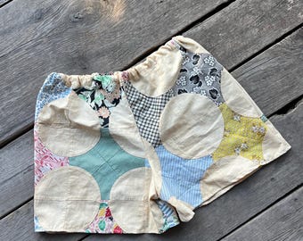 Quilt top Handmade shorts