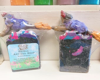 Ms. Witch Artisan Soap: Mystery Fragrance, Coconut Free, Almond Free, Cold Process
