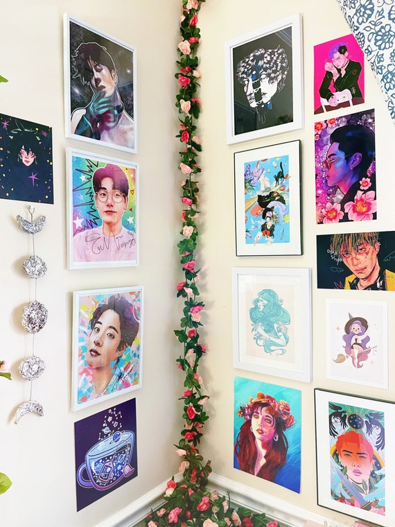 J Hope Art Print BTS Kpop Fanart Kpop Room Decor Picture - Etsy
