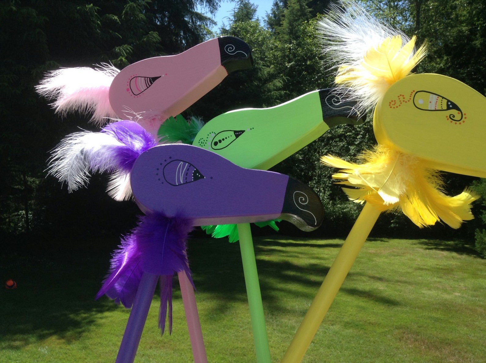 Alice in Wonderland Flamingo Croquet Set Etsy Alice in Wonderland Flamingo Croquet Set Etsy