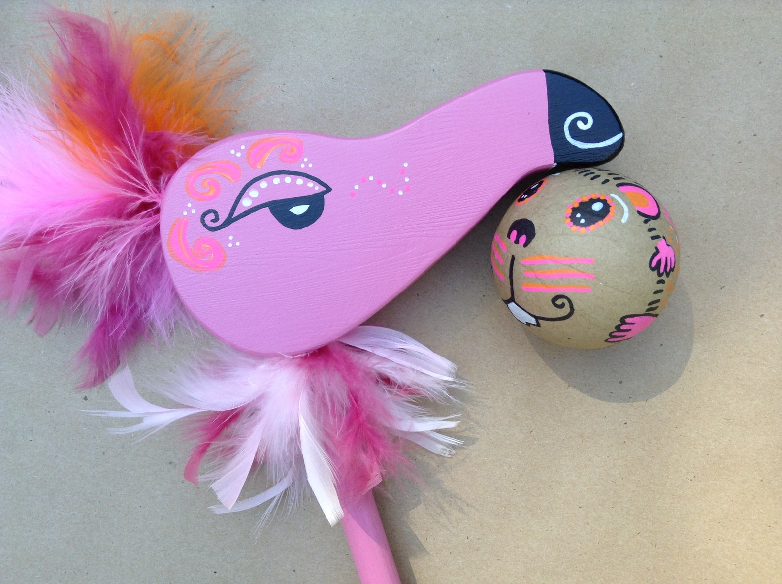 Alice In Wonderland Flamingo Croquet Mallet Etsy