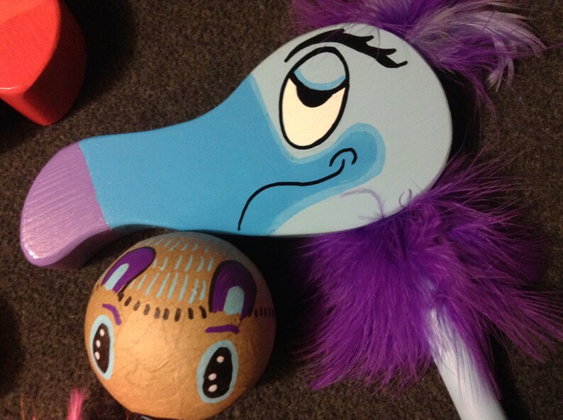 Deluxe Flamingo Croquet Set Etsy