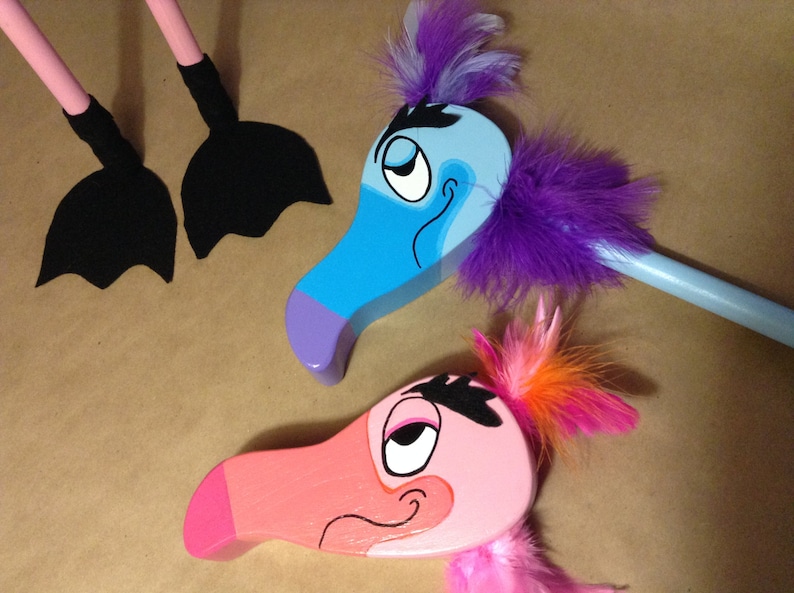 Deluxe Flamingo Croquet Set Etsy