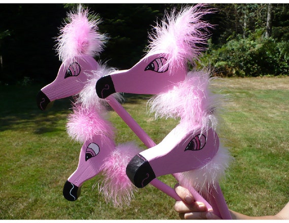 Alice In Wonderland Flamingo Croquet Set Etsy