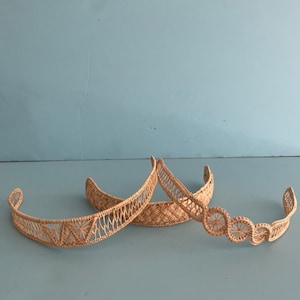 Iraca Palm Hand Woven Colombian Head Piece