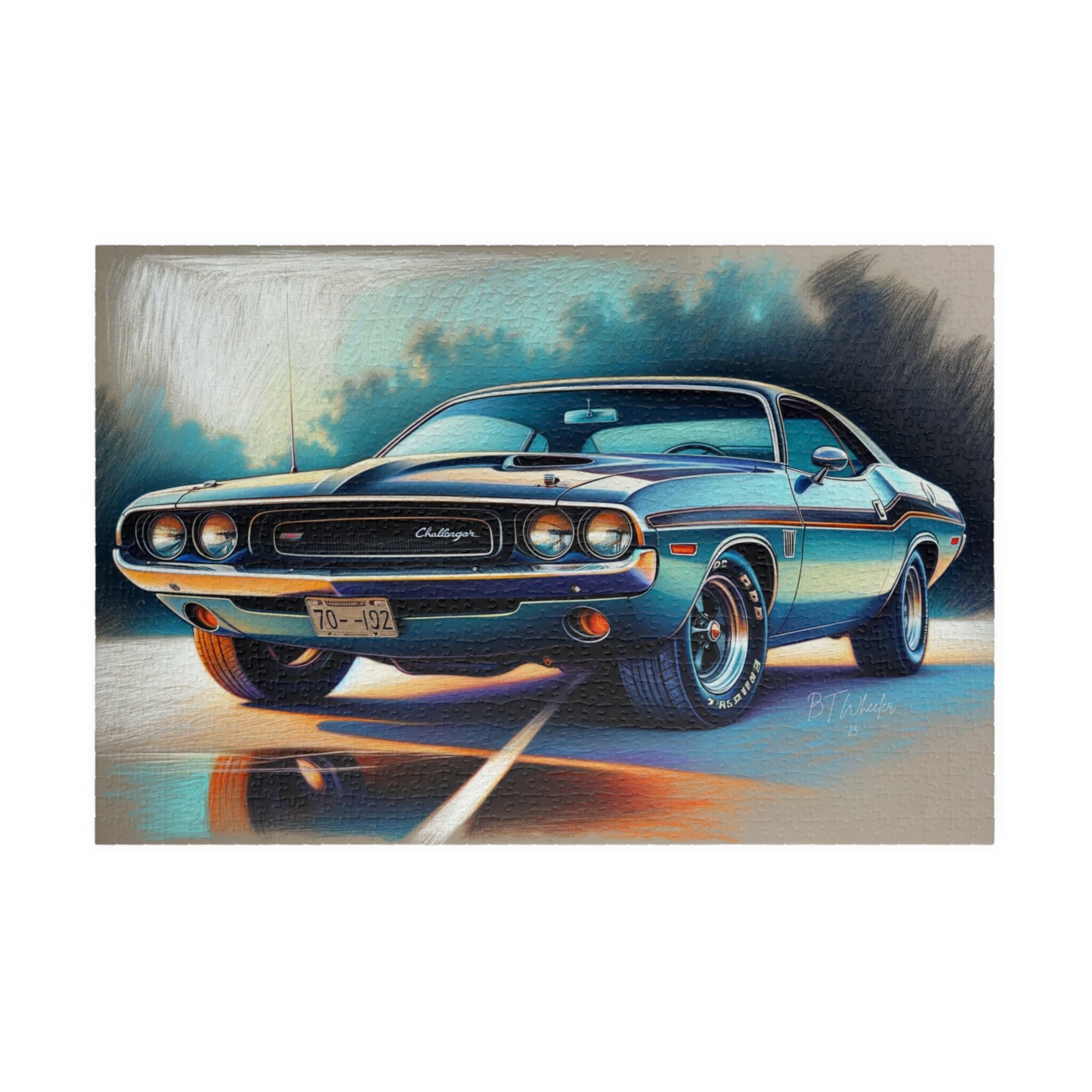 challenger パズル Distinctive Muscle: 1970 Dodge Challenger - Puzzle (110, 252