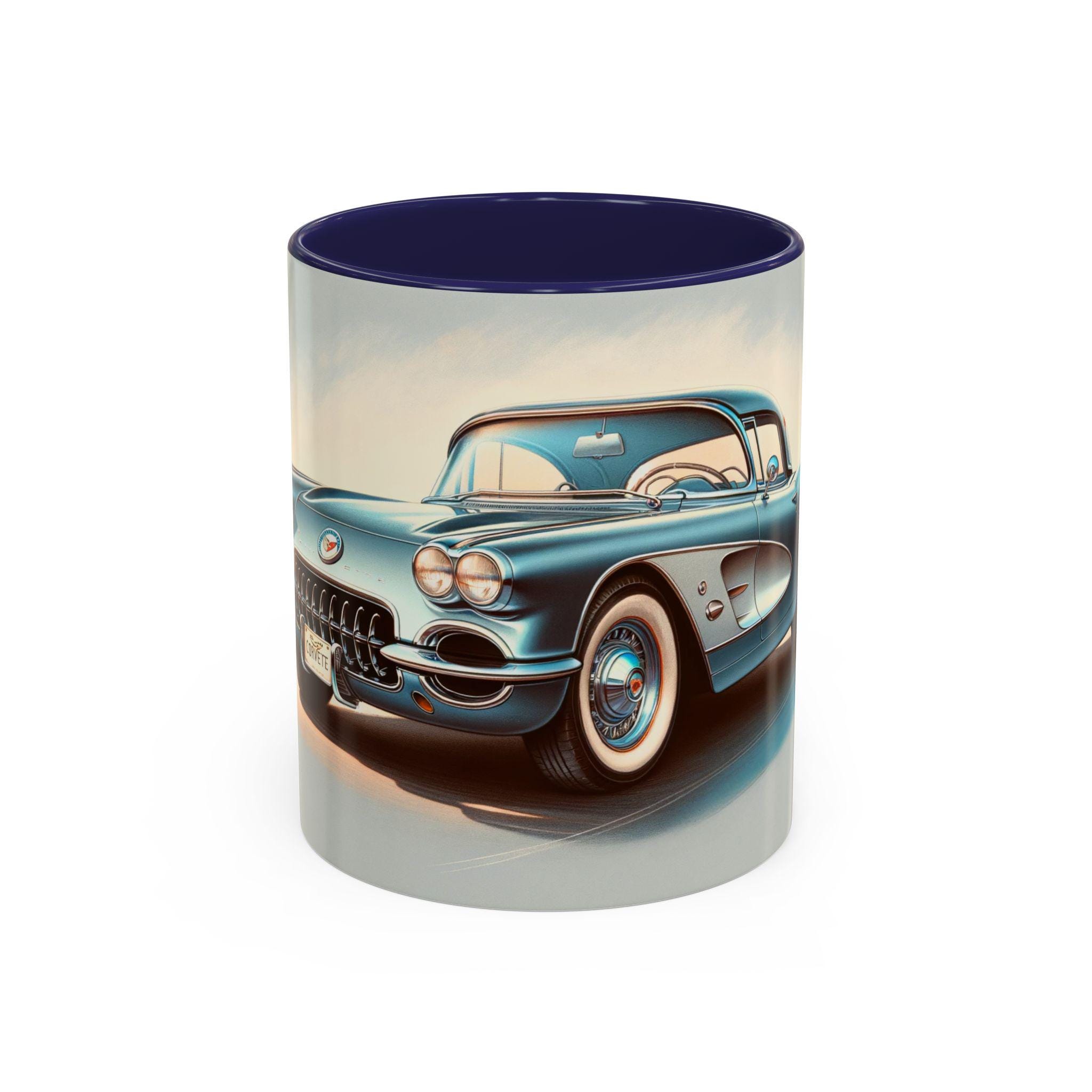 Mug, Classic Icon 1957 Chevrolet Corvette, Vintage Car Lover Gift, Coffee  Cup, Tea Mug, Hot Beverage Mug, Retro Car Enthusiast Mug, Car