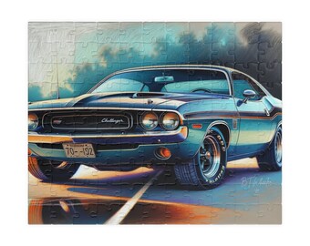 challenger パズル Distinctive Muscle: 1970 Dodge Challenger - Puzzle (110, 252