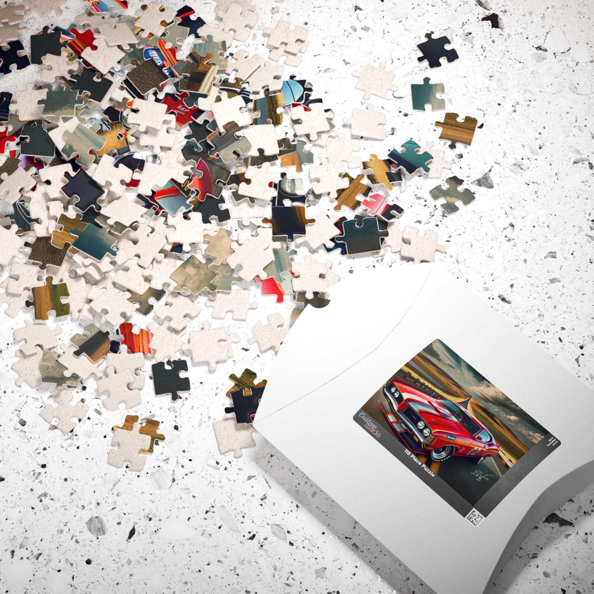 1969 Mercury Cyclone Spoiler Puzzle - Nascar-inspired Speed - Etsy