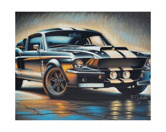 Supreme Muscle: 1967 Shelby GT500KR - Puzzle (110, 252, 520, 1014-piece)